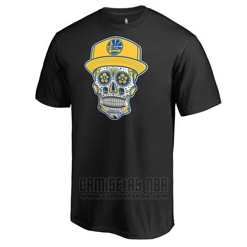 Camiseta Manga Corta Golden State Warriors Negro
